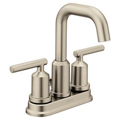 MOEN 6150BN Gibson Two-Handle Bathroom Faucet In Brushed Nickel