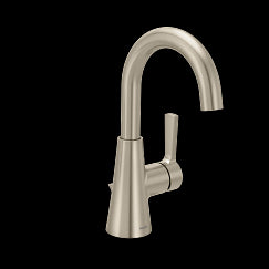 MOEN 64430BN Jase Brushed nickel one-handle bathroom faucet