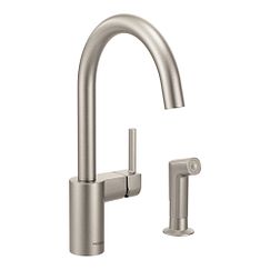 MOEN 7165SRS Align One-Handle Kitchen Faucet In Spot Resist Stainless