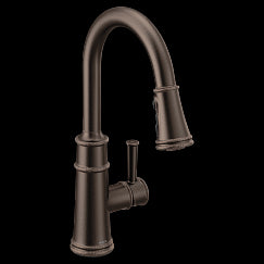 MOEN 7260ORB Belfield One-Handle Pulldown Kitchen Faucet In Oil Rubbed Bronze