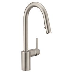 MOEN 7565SRS Align One-Handle Pulldown Kitchen Faucet In Spot Resist Stainless