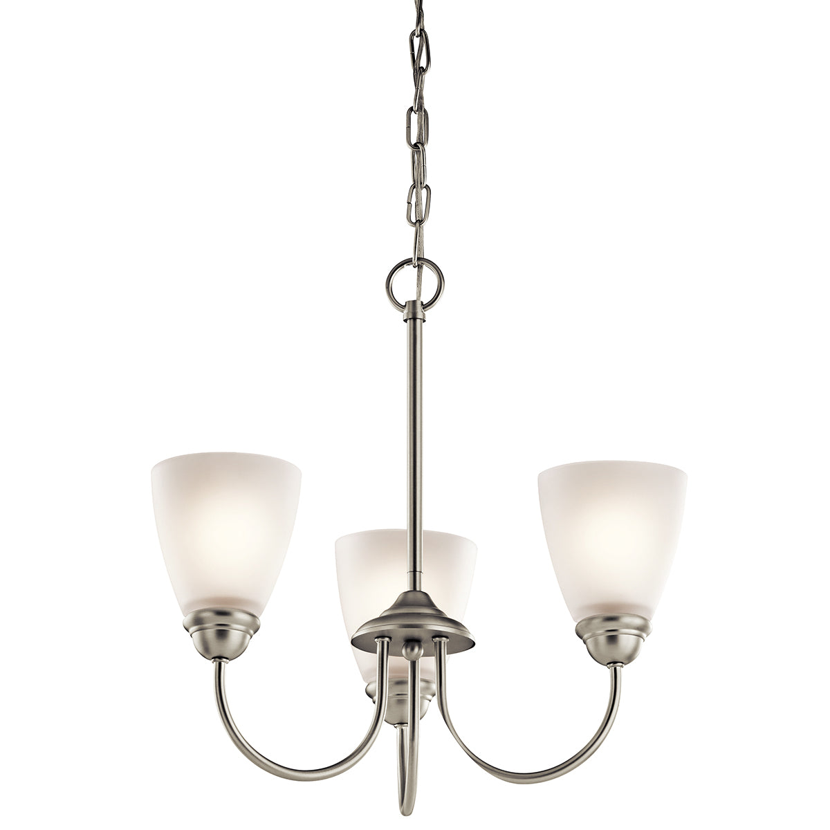 KICHLER 43637Nil18 Jolie Led Mini Chandelier Brushed Nickel
