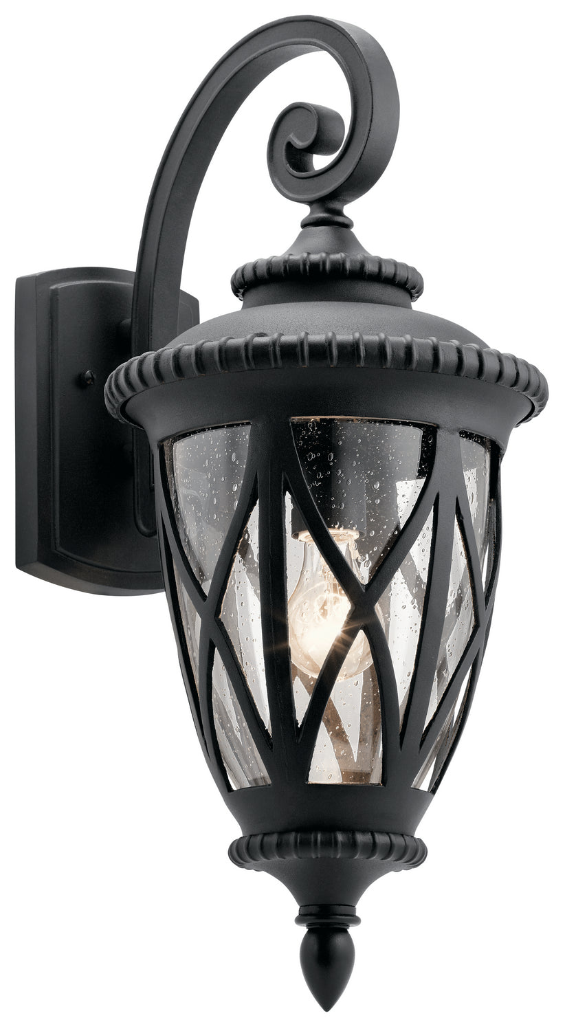 KICHLER 49848BKT Admirals Cove One Light Outdoor Wall Mount Textured Black