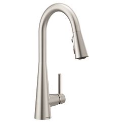 MOEN 7864SRS Sleek One-Handle Pulldown Kitchen Faucet - Spot Resist Stainless