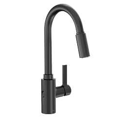 MOEN 7882EWBL Genta LX One-Handle Pulldown Kitchen Faucet - Matte Black