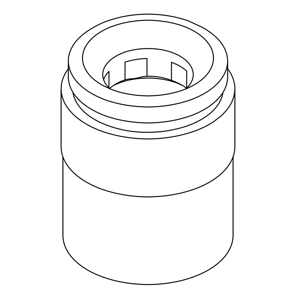 KOHLER Bush, Outlet - Polished Chrome, K-864922-CP