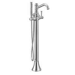 MOEN 9025 Belfield One-Handle Tub Filler Includes Hand Shower In Chrome
