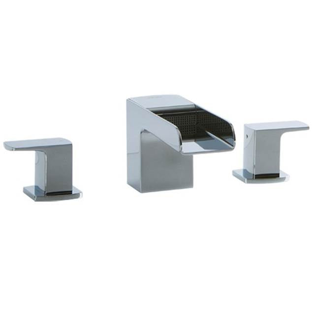 ARTOS F802-5CH Kascade 3-Hole Deck Mount Tub Filler Chrome