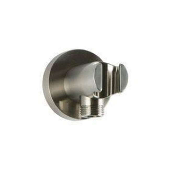ARTOS F902-42BN Shower Wall Outlet and Holder with Round Escutcheon Brushed Nickel