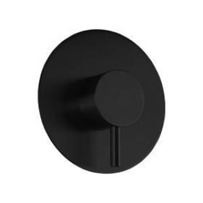 ARTOS F903A-51TKBK Round Progressive Pressure Balance Mixer Trim Kit Matte Black