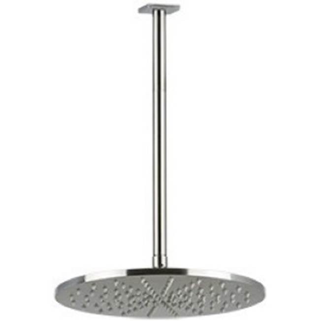 ARTOS F907-18/14BN R+S 12" Shower Rainhead Ceiling Mount, 14" Arm, Brushed Nickel