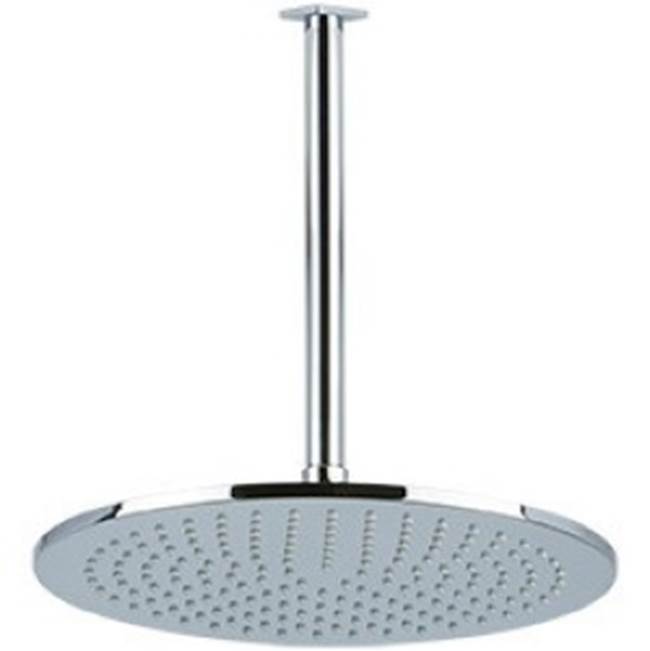 ARTOS F907-18/9CH R+S 12" Shower Rainhead Ceiling Mount, 9.5" Arm, Chrome