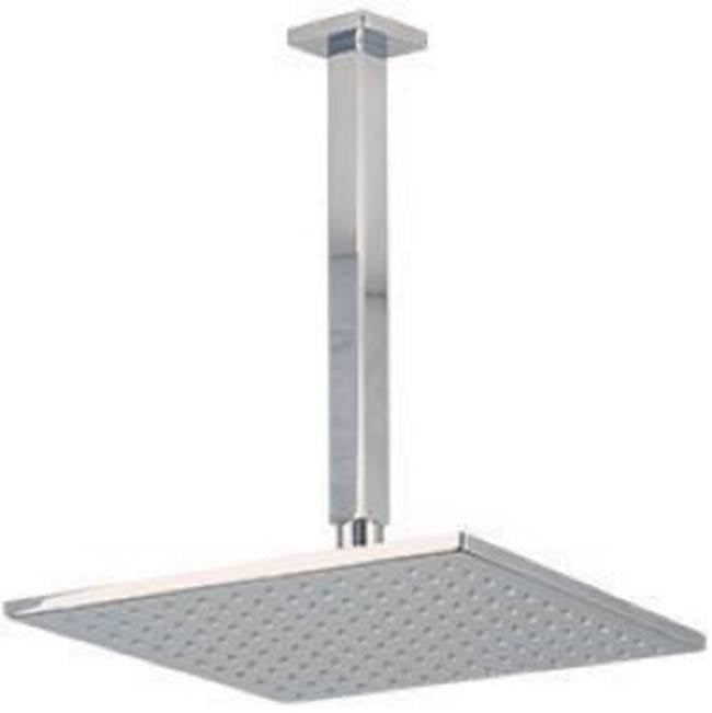 ARTOS F907-52BN 10" Shower Rainhead Ceiling Mount 9.5" Arm SQU Brushed Nickel