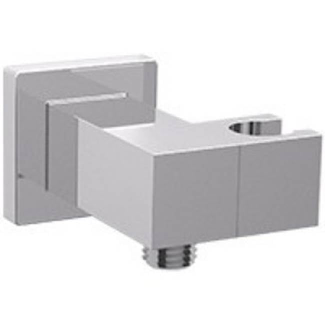 ARTOS FSC1002CH Square Shower Outlet Elbow and Holder with Adjustable escutcheon chrome