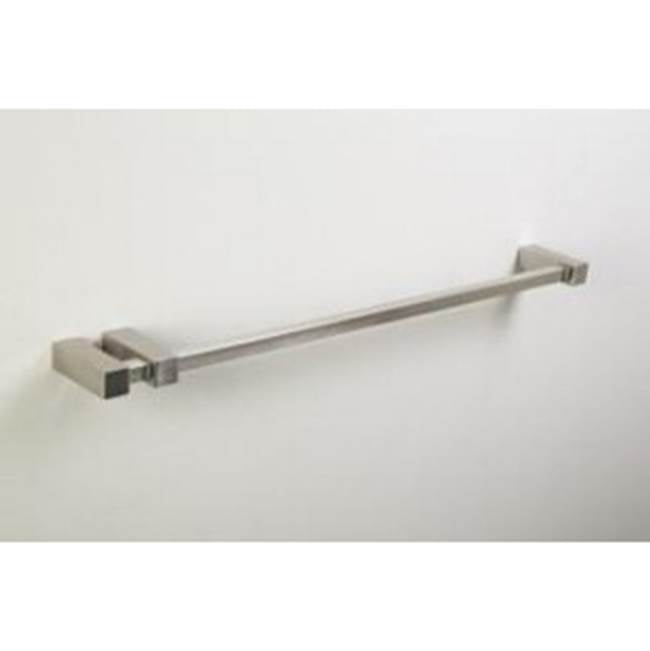 ARTOS LT41BN Loft 24" Double Post Towel Bar SQU Brushed Nickel