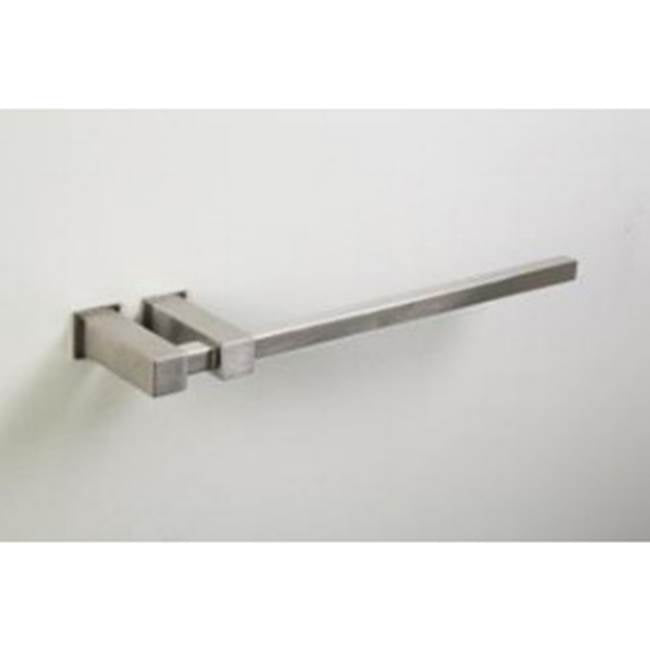 ARTOS LT52BN Loft 12" Towel Bar SQU + SQU Escutcheon Brushed Nickel