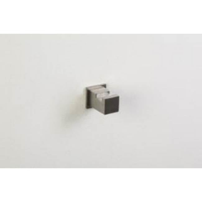 ARTOS LT53BN Loft Robe Hook SQU + SQU Escutcheon Brushed Nickel