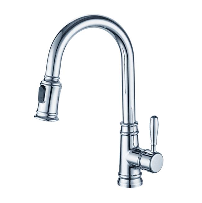 ARTOS F100140CH Trova Classic Kitchen Faucet with Pulldown Spray Chrome