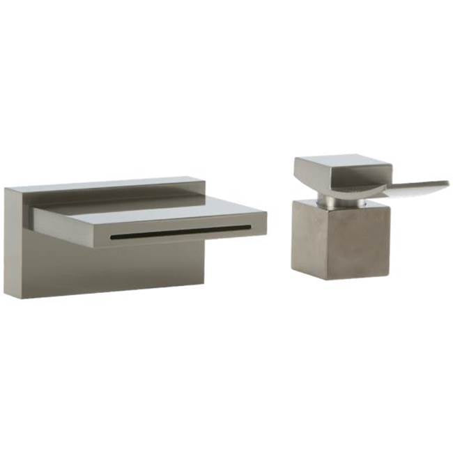 ARTOS F202-3BN Quarto 2 Hole Deck Mount Tub Filler Brushed Nickel