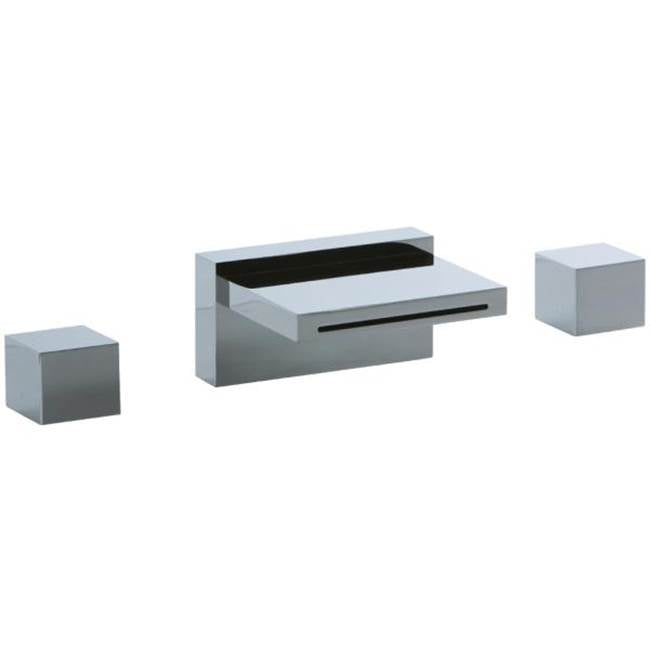 ARTOS F202-6CH Quarto 3 Hole Deck Mount Tub Filler Chrome