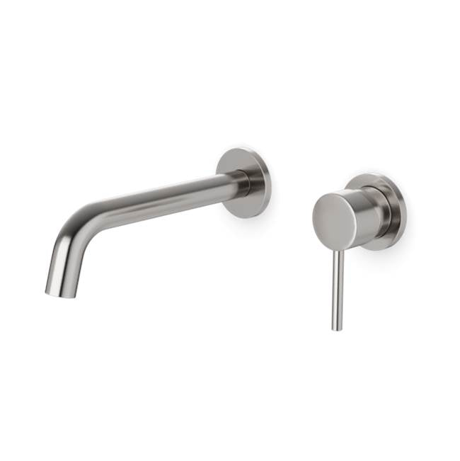 ARTOS F501-8-1BN Round In-Wall Single Handle Lavatory Faucet Brushed Nickel