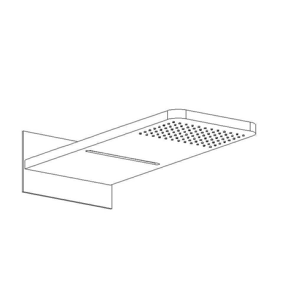 ARTOS F803-5VO Kascade Dual Function Shower Head Valve Only