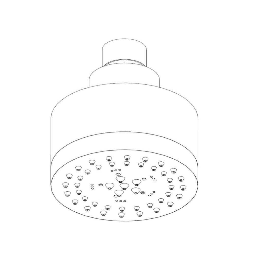 ARTOS F902-26BN Multi-Function Round Showerhead Brushed Nickel