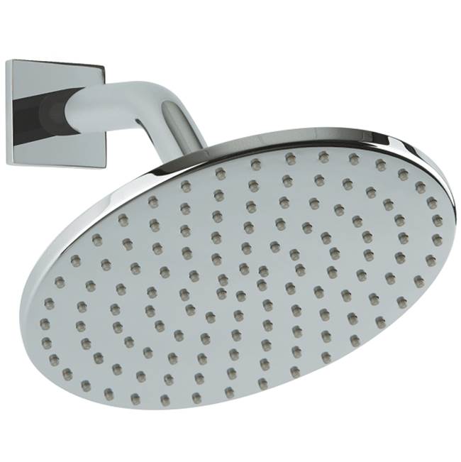 ARTOS F907-11BK R+S 8" Shower Rainhead Wall Mount, Angled Arm, Black