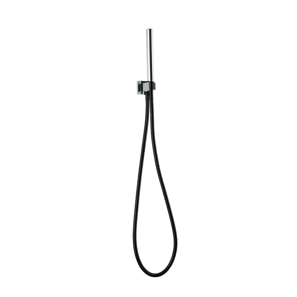 ARTOS F907-24CHB Otella Flexible Hose Shower Kit with Integrated Water Outlet, Chrome and Black