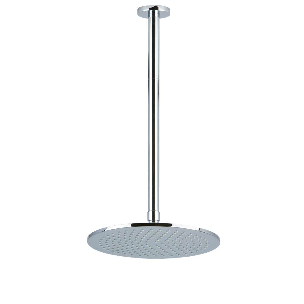 ARTOS F907-63CH 10" Shower Rainhead Ceiling Mount 14" Arm RND Chrome