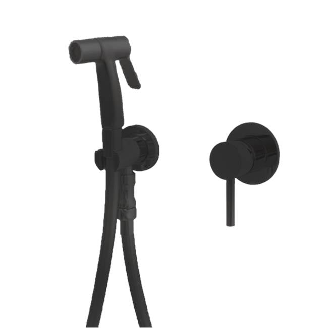 ARTOS F907-78BK Bidet Hand Shower Kit with Integrated Water Inlet Black