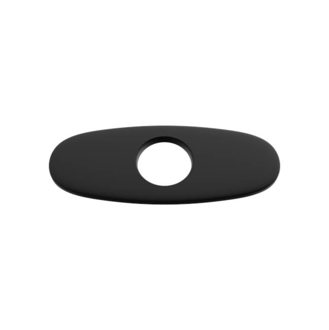ARTOS F910-3BK Trova Round 6" Cover Plate Matte Black