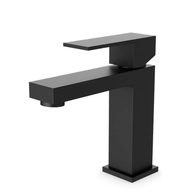 ARTOS FS307BK Trova Square Single Hole Lavatory Faucet Matte Black