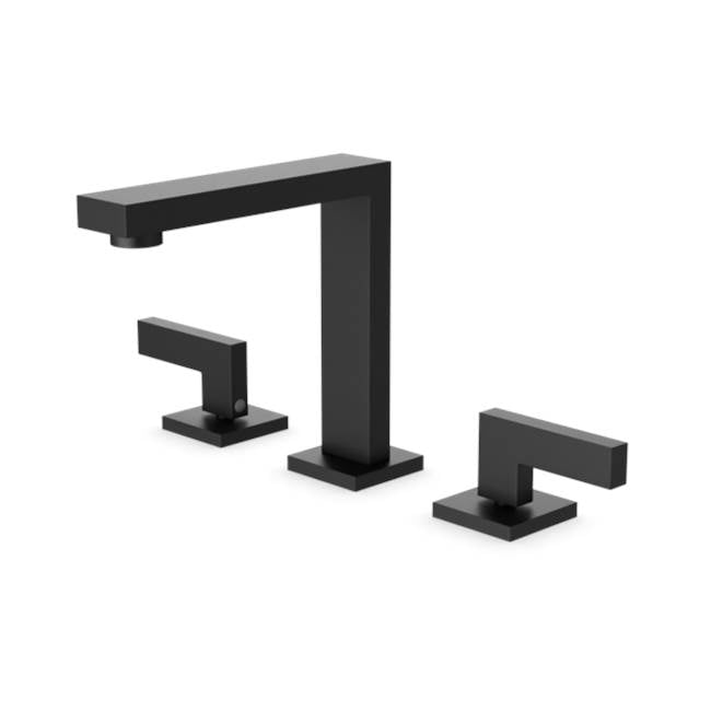 ARTOS FS309BK Trova Square 8" Widespread Lavatory Faucet Matte Black