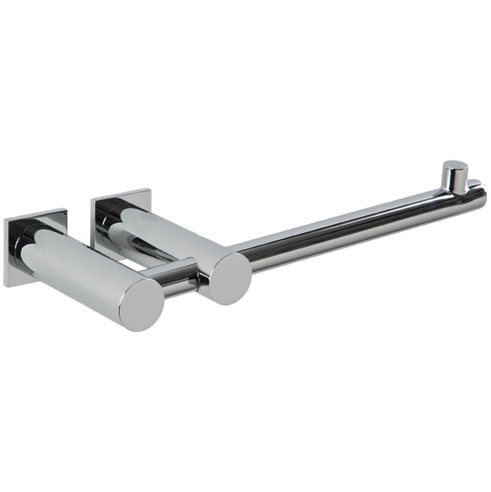 ARTOS LT20CH Loft Toilet Paper Holder RND + SQU Escutcheon Chrome