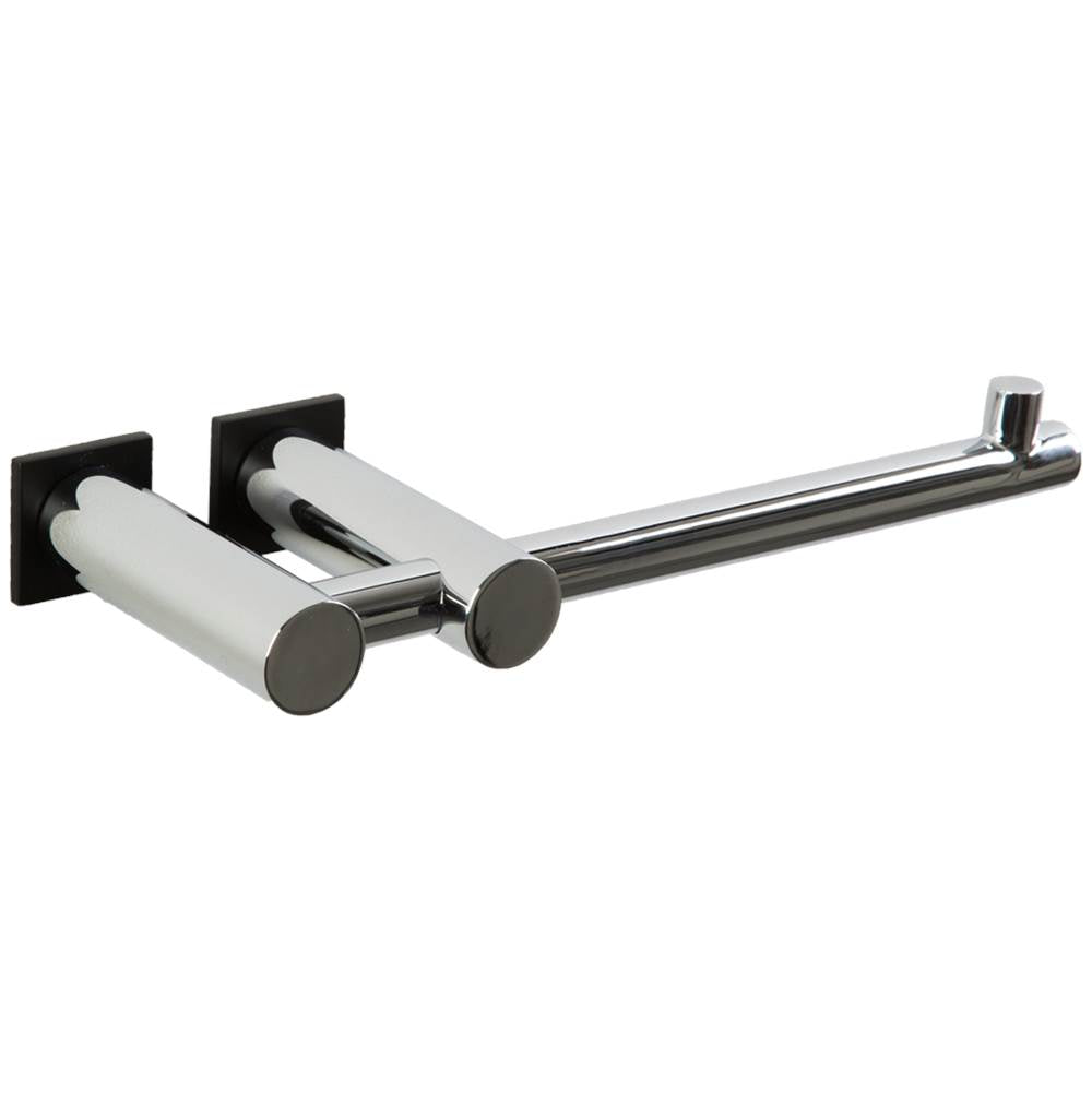 ARTOS LT20CHB Novi Toilet Paper Holder Black/Chrome