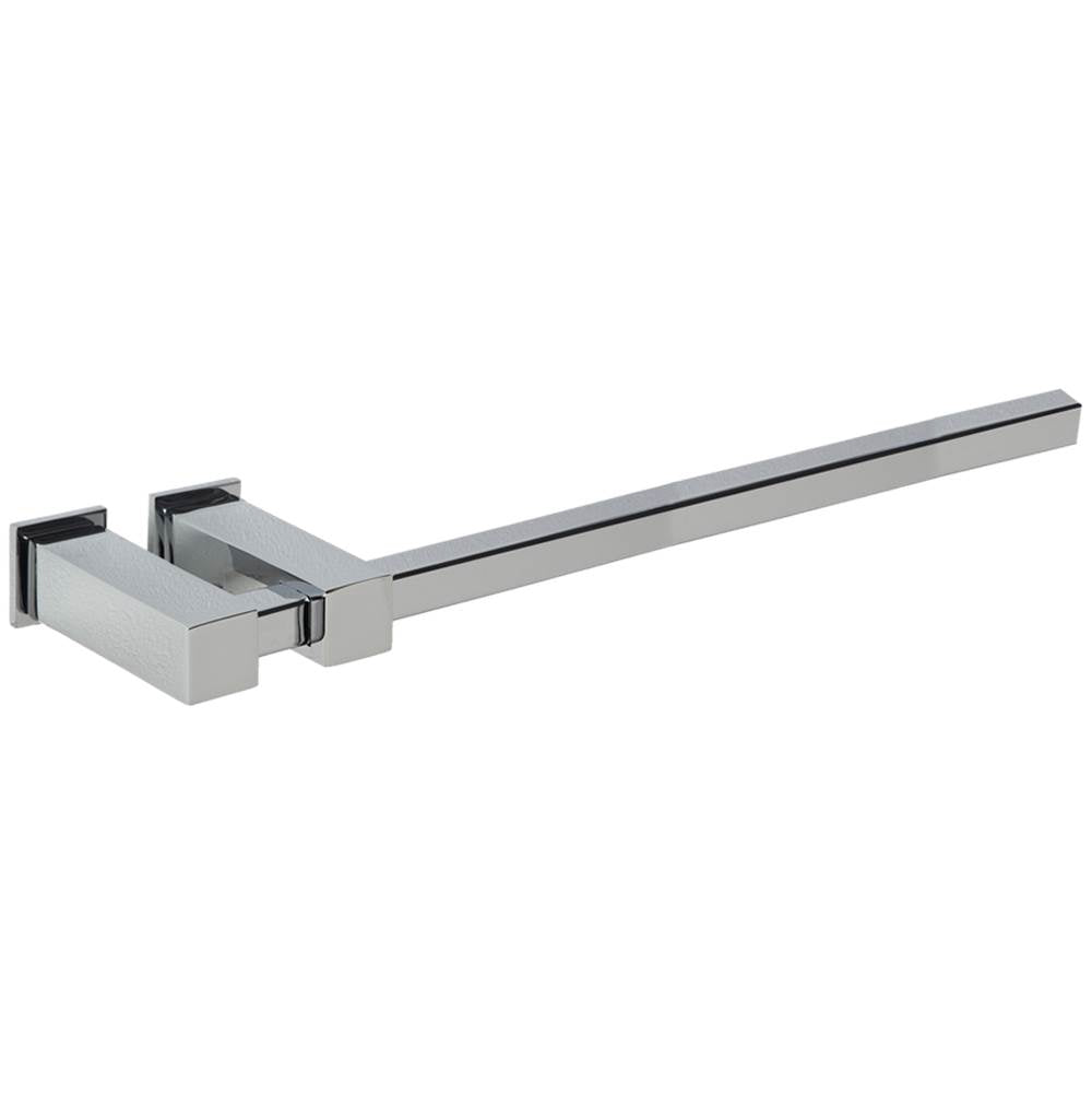 ARTOS LT52CH Loft 12" Towel Bar SQU + SQU Escutcheon Chrome