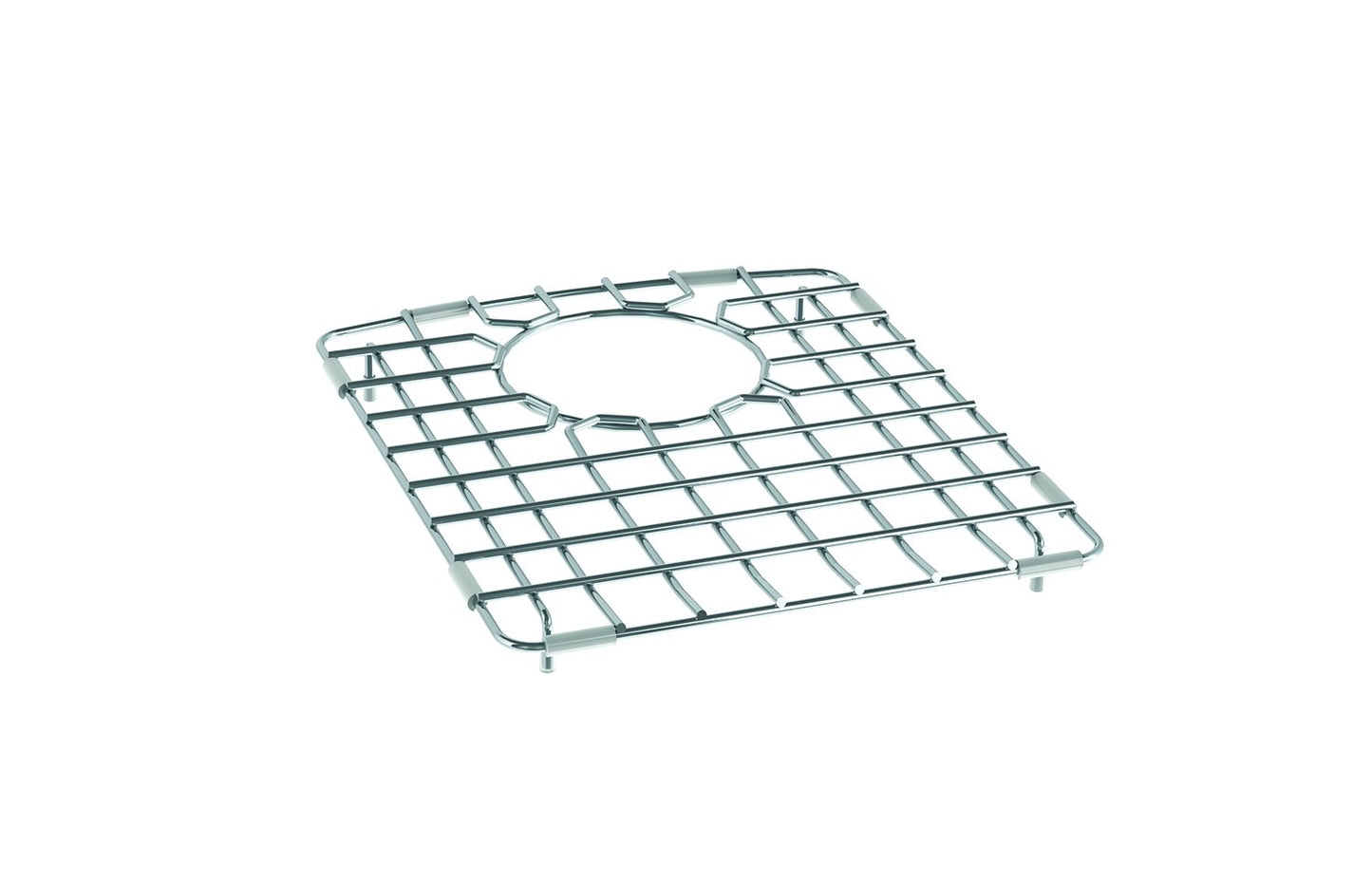 FRANKE ELG14-36S 11.8-in. x 14.3-in. Stainless Steel Bottom Sink Grid for Select Ellipse Granite Sinks
