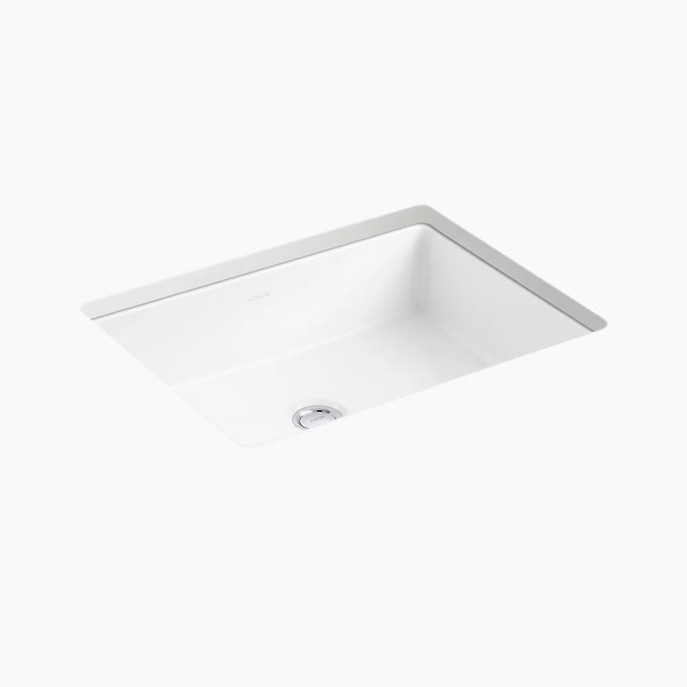 KOHLER K-38380-0 Verticyl 19-3/4 in. Rectangular Undermount Bathroom Sink - White