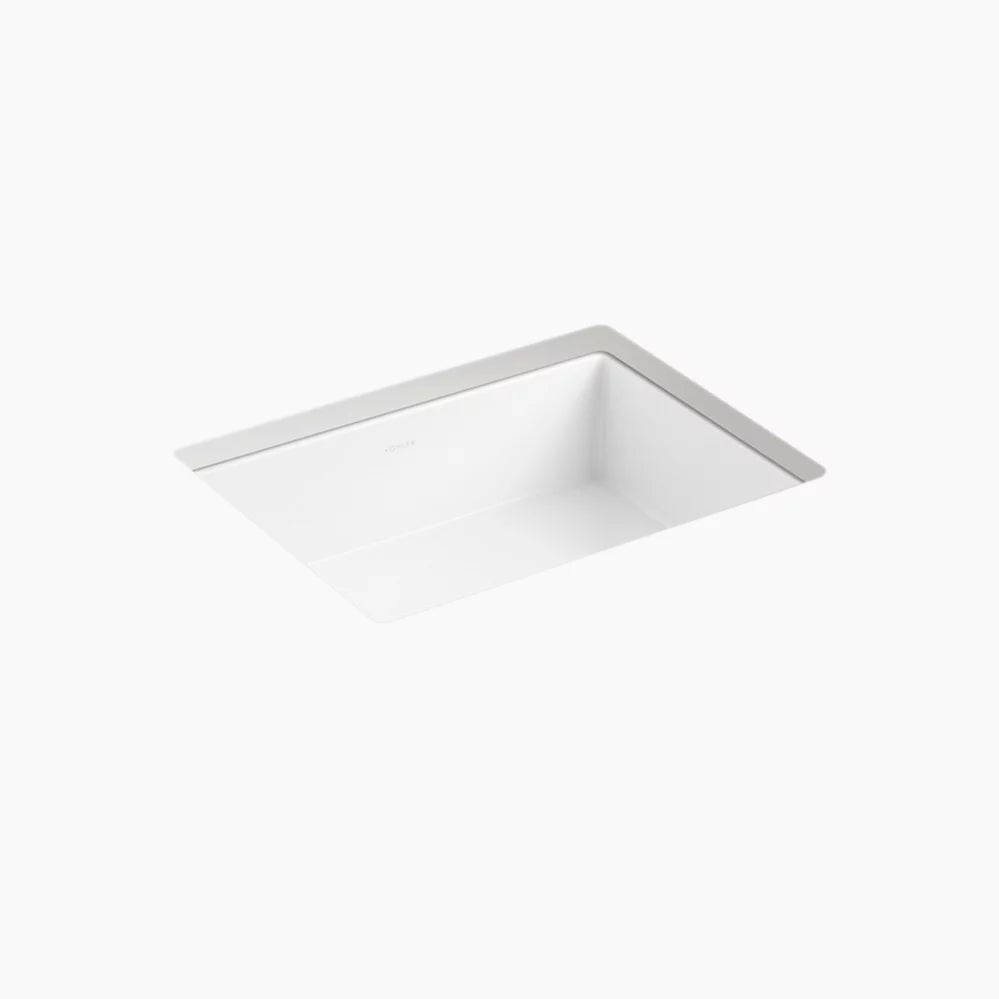 KOHLER K-37626-0 Verticyl 16-1/2 in. Rectangular Undermount Bathroom Sink - White