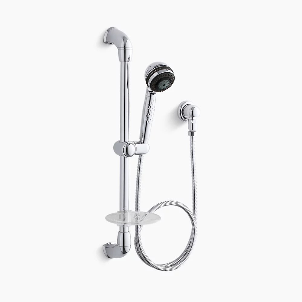 KOHLER K-8520-CP MasterShower Hotel Hand shower Kit, Polished Chrome