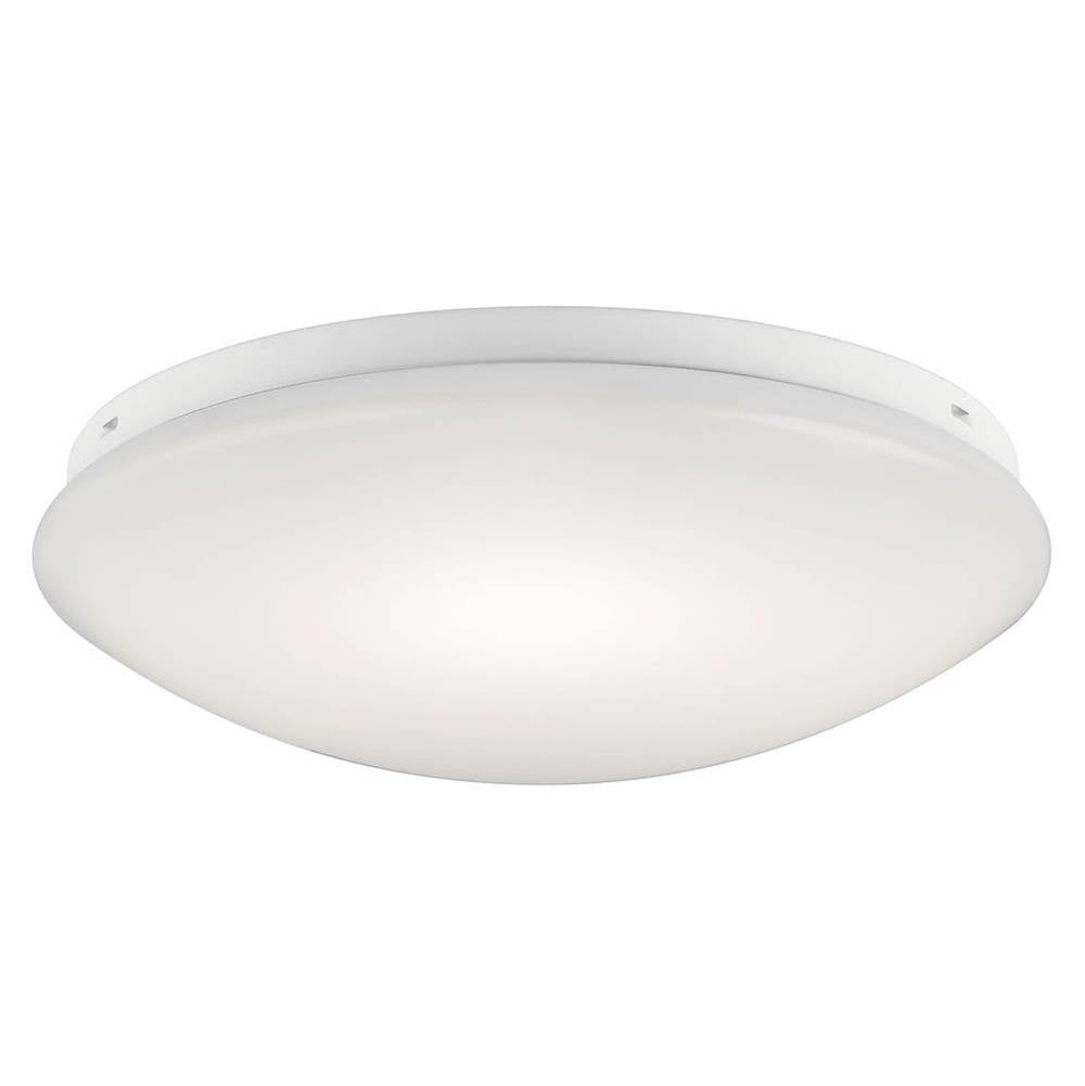 KICHLER 10760WHLED Ceiling Space 14" LED Flush Mount White