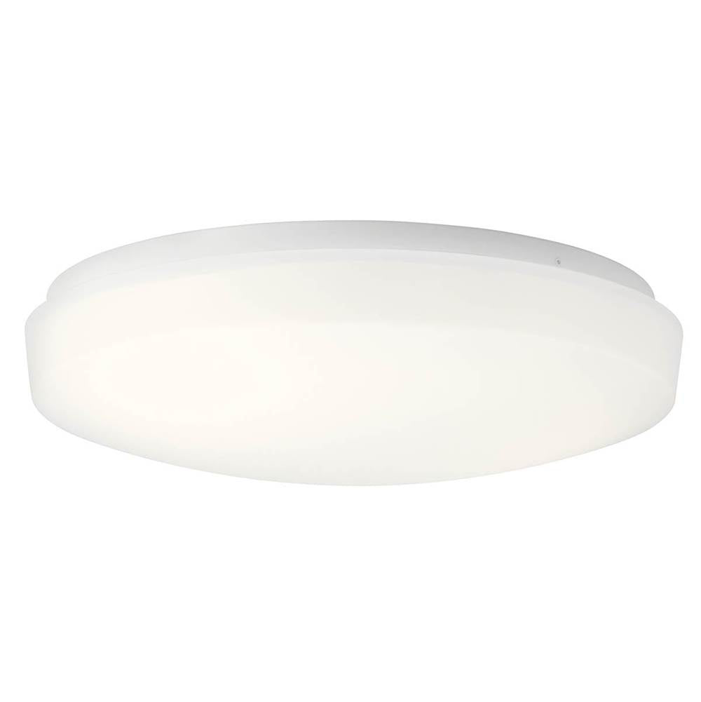 KICHLER 10767WHLED Ceiling Space 14" LED Flush Mount White