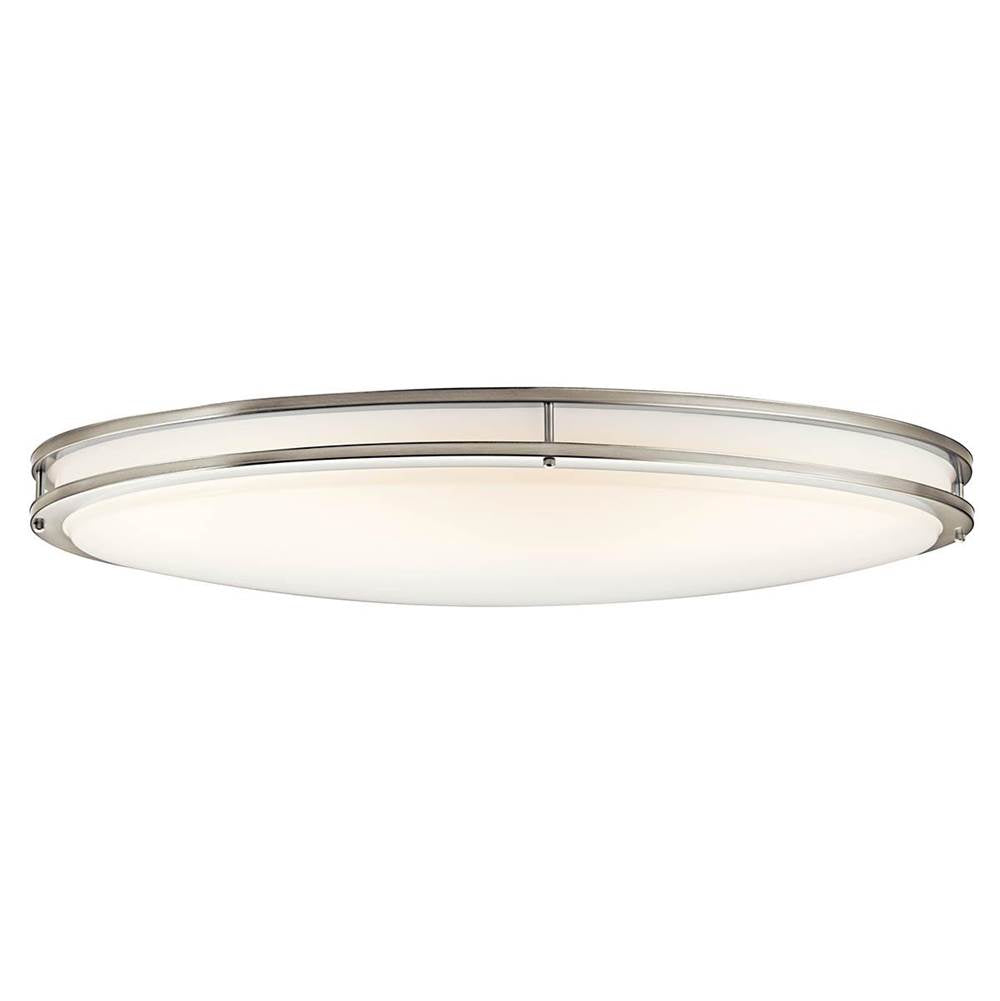 KICHLER 10789NILED Avon 32.5" LED Flush Mount with Acrylic in Brushed Nickel