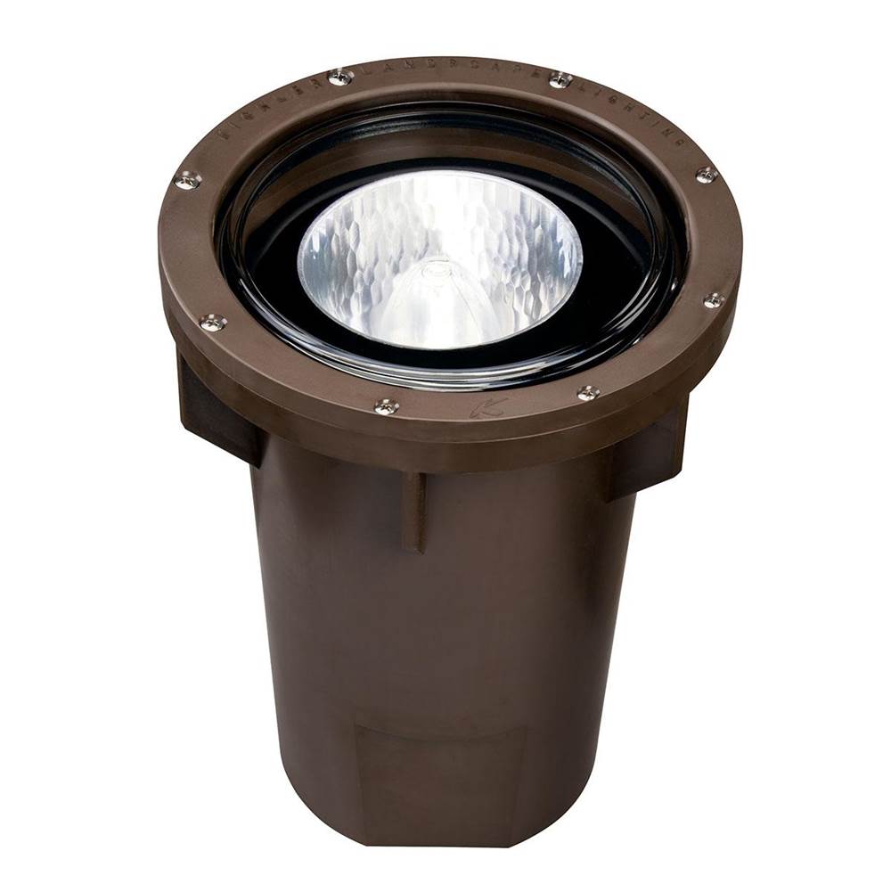 KICHLER 15295AZ In-Ground PAR38 Well Light Architectural Bronze