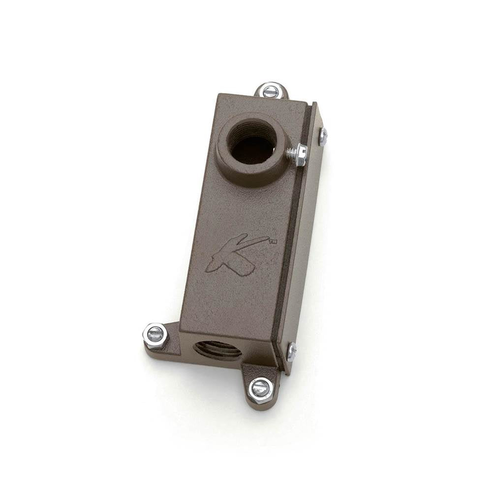 KICHLER 15609AZT Junction Box Mounting Bracket Textured Architectural Bronze