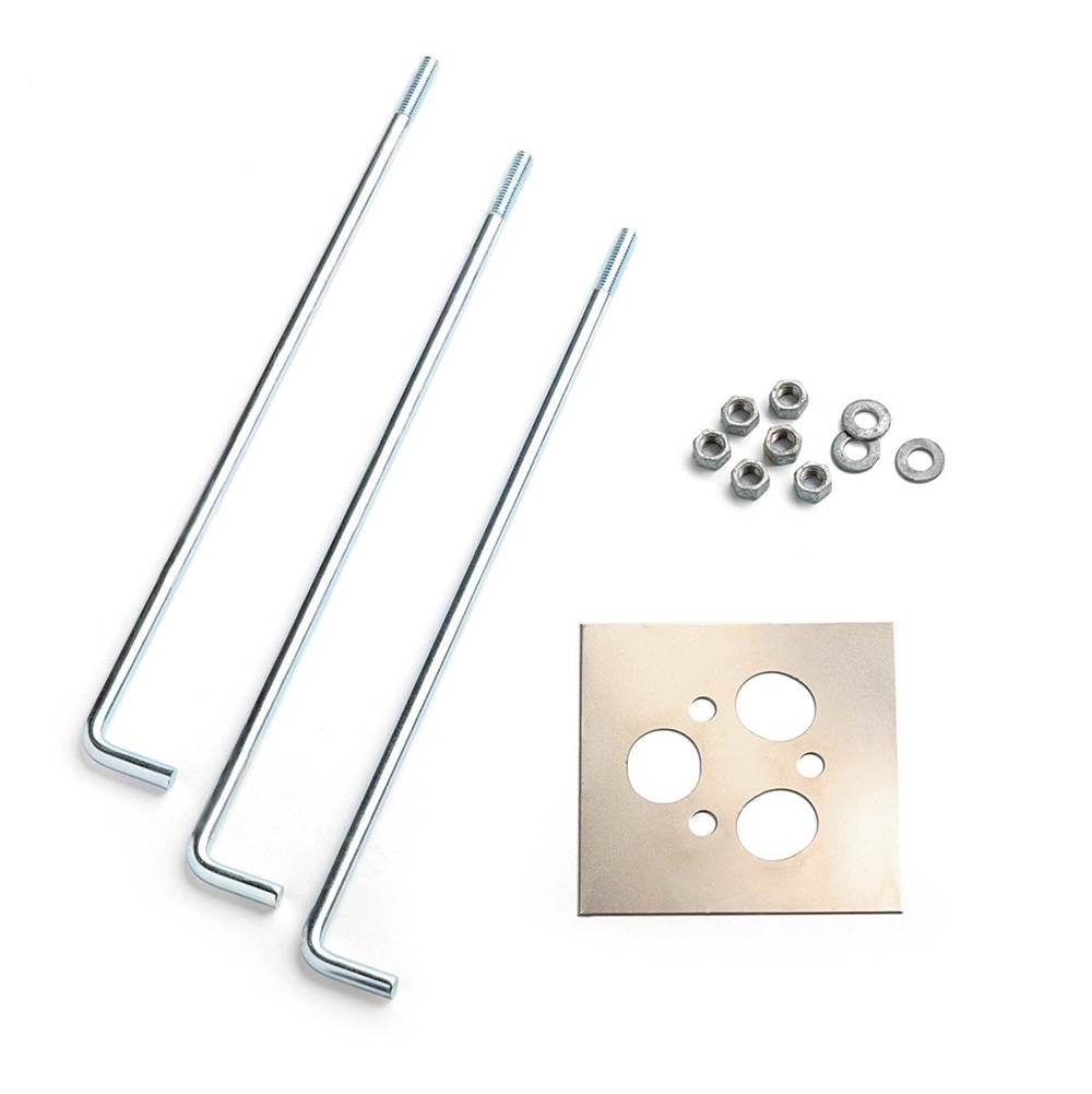 KICHLER 15671ST Bollard Template Kit Steel