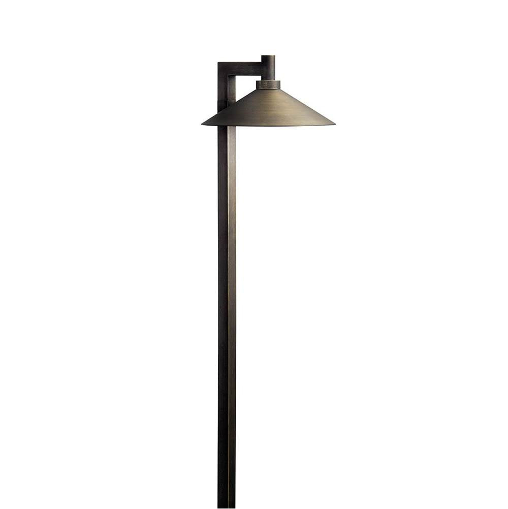 KICHLER 15800CBR30 Ripley 3000K LED Path Light Centennial Brass