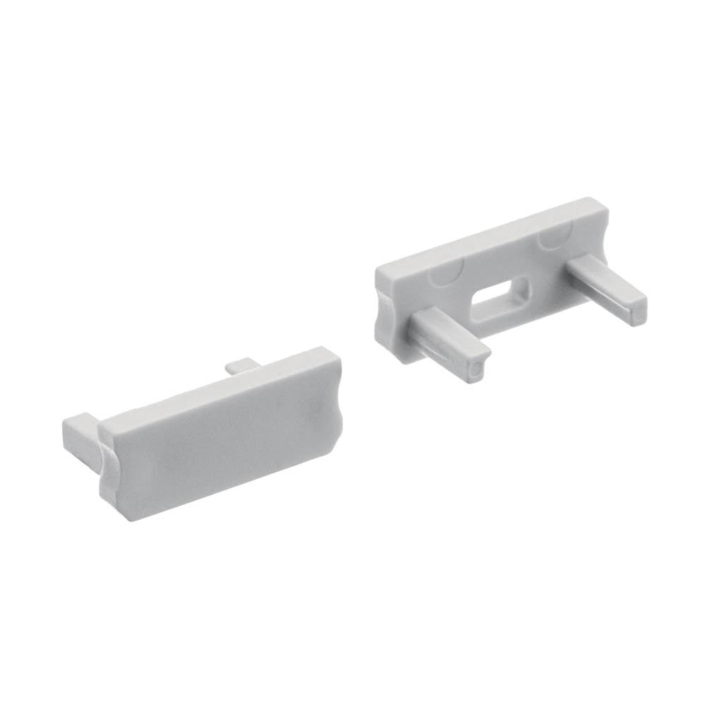 KICHLER 1TEE1SWSFSSIL TE Standard Series Shallow Well SF End Caps Silver