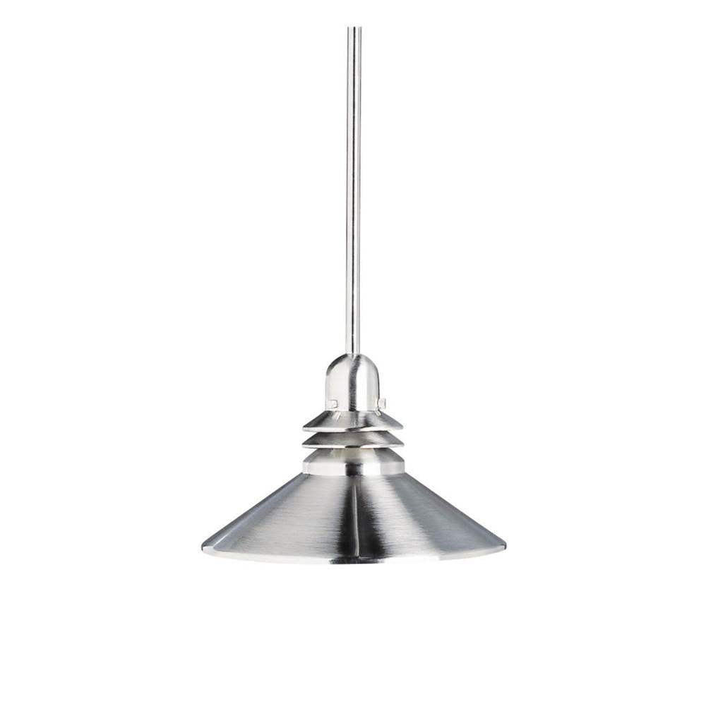KICHLER 2714NI Grenoble 1 Light Mini Pendant Brushed Nickel